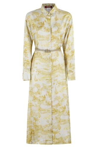 Svelto All-over Patterned Belted Dress - Max Mara Studio - Modalova