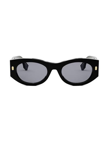 Fendi Oval Frame Sunglasses - Fendi - Modalova