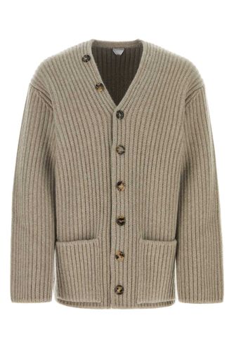 Cappuccino Wool Blend Cardigan - Bottega Veneta - Modalova