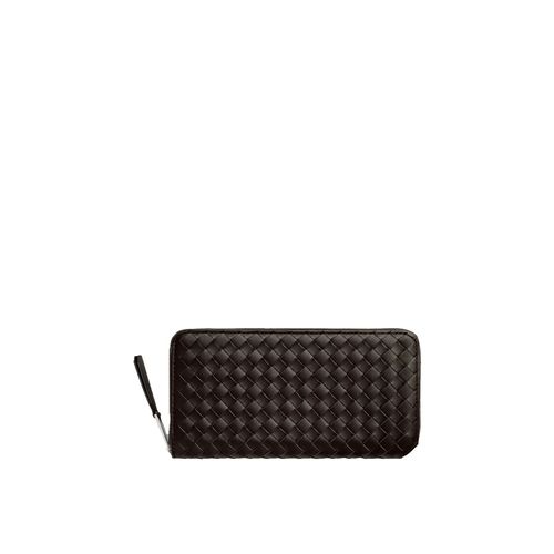 Intrecciato Zip Around Wallet - Bottega Veneta - Modalova