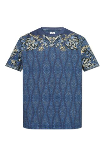 Cotton T-shirt With Decorative Print - Etro - Modalova