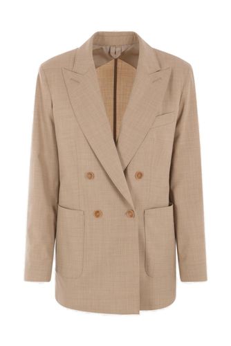 Double-breasted Long-sleeved Jacket - Max Mara - Modalova