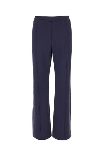 Navy Blue Nylon Blend Joggers - Valentino Garavani - Modalova