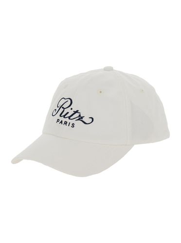 Baseball Cap With Print On The Front And Logo Lettering On The Rear In Cotton Woman - Frame - Modalova