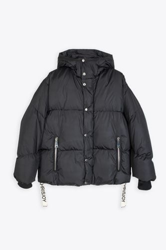 Khrisman Black nylon hooded puffer jacket - Khrisman Puff Iconic - Khrisjoy - Modalova