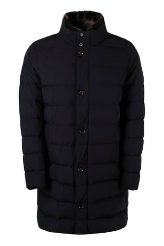 Nettuno Techno Fabric Long Down Jacket - Moorer - Modalova