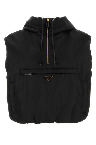 Prada Black Re-nylon Vest - Prada - Modalova