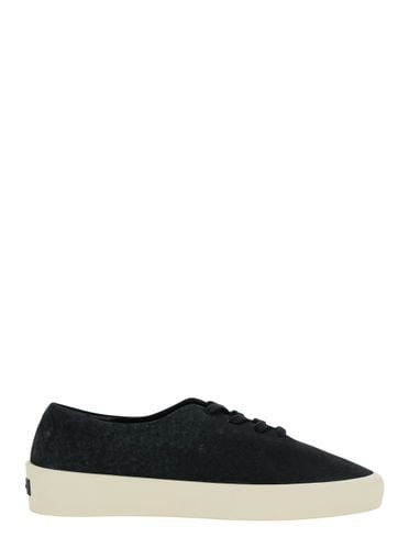 Low Top Sneakers With Logo Patch On The Rear In Suede Man - Fear of God - Modalova