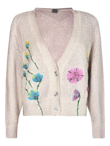 Avant Toi Floral Knit Cardigan - Avant Toi - Modalova