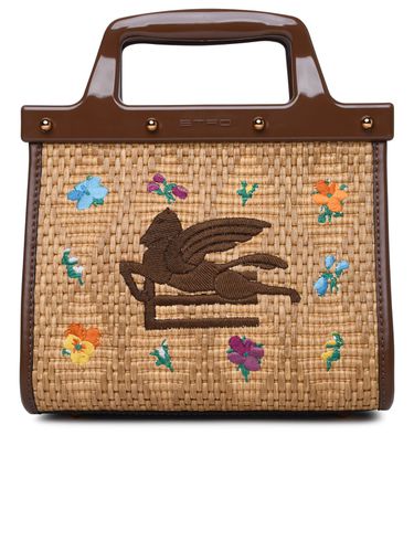 Love Trotter Multicolor Midi Raffia Bag - Etro - Modalova