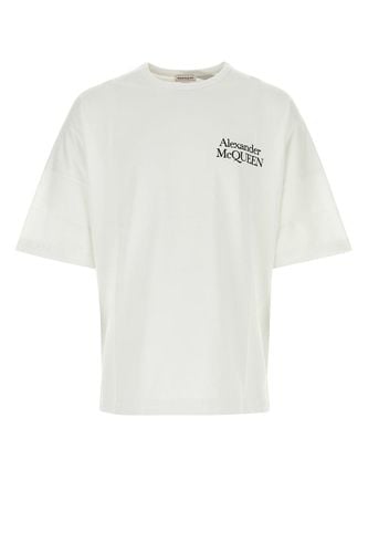 Logo-printed Crewneck T-shirt - Alexander McQueen - Modalova