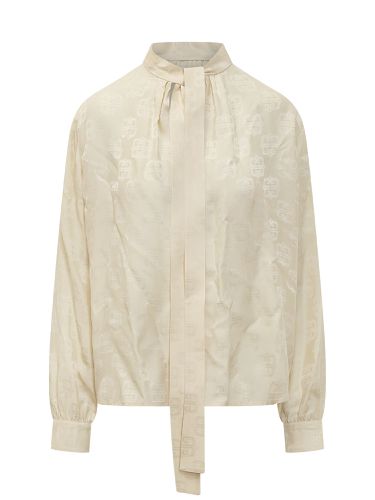 Givenchy Logo Lavalliere Shirt - Givenchy - Modalova