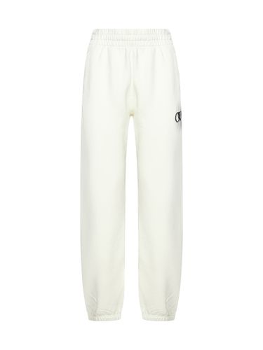 Off-White Fleece Trousers - Off-White - Modalova
