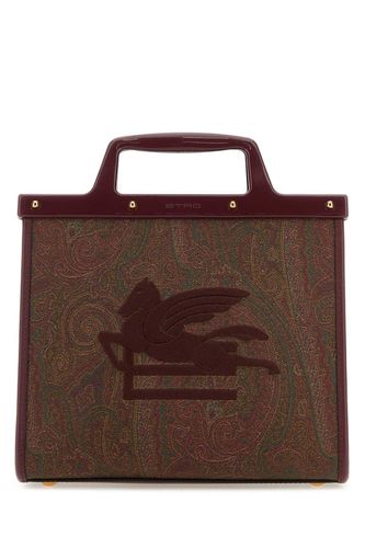 Etro Paisley Motif Medium Tote Bag - Etro - Modalova