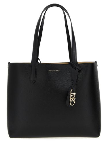 Logo Leather Shopping Bag - Michael Kors Collection - Modalova