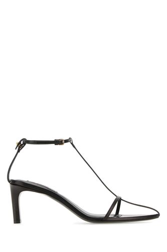 Leather Pointed Sandals With Straps - Jil Sander - Modalova