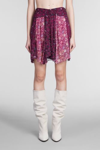 Oda Skirt In Silk - Isabel Marant - Modalova