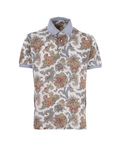 Etro T-shirts And Polos White - Etro - Modalova