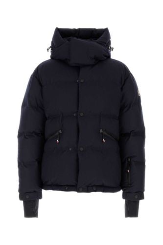 Midnight Blue Wool Krun Down Jacket - Moncler Grenoble - Modalova