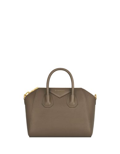 Antigona Small Bag In Taupe Full Grain Leather - Givenchy - Modalova