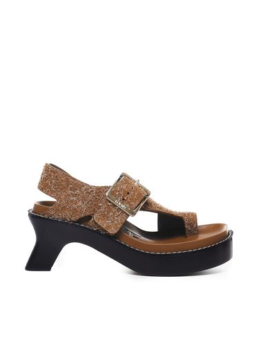 Loewe Ease Sandals In Calfskin - Loewe - Modalova