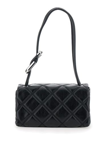 The Mini Dual Diamond-quilted Crossbody Bag With Top Handle In Leather Woman - Marc Jacobs - Modalova