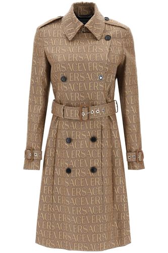 Versace Allover Trench Coat - Versace - Modalova