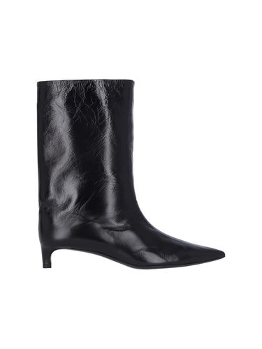 Jil Sander Leather Ankle Boots - Jil Sander - Modalova