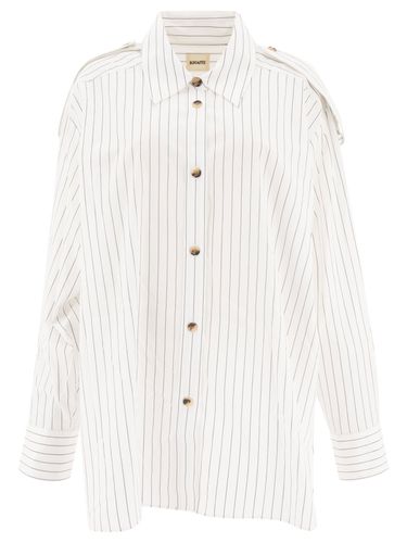 The Tamal Striped Button-up Shirt - Khaite - Modalova