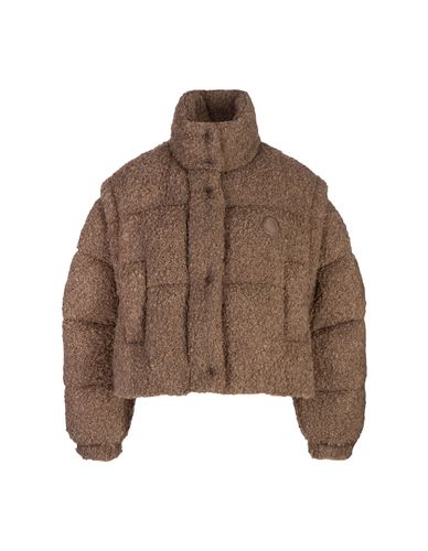 Cytinelle 2-in-1 Tweed Down Jacket In Beige - Moncler - Modalova