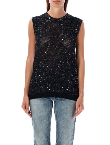 Golden Goose Knit Tank Top Sequin - Golden Goose - Modalova