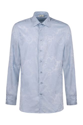 Etro Jacquard Cotton Shirt - Etro - Modalova