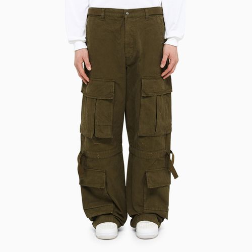 Military Cotton Baggy Cargo Trousers - DARKPARK - Modalova