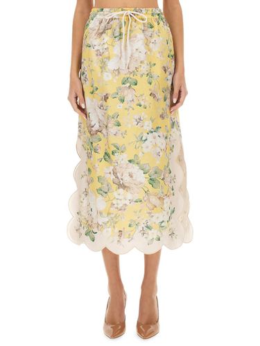 Zimmermann Linen Skirt - Zimmermann - Modalova