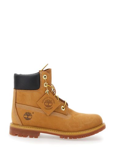 Water-proof Boots With Logo In Nubuck Leather Woman - Timberland - Modalova