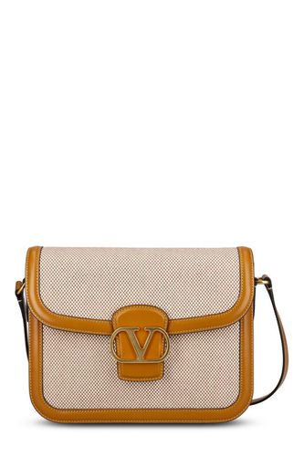 Logo Plaque Foldover Top Shoulder Bag - Valentino Garavani - Modalova