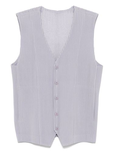 Pleated V-necked Vest - Homme Plissé Issey Miyake - Modalova
