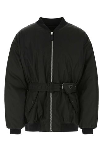Prada Black Re-nylon Padded Jacket - Prada - Modalova