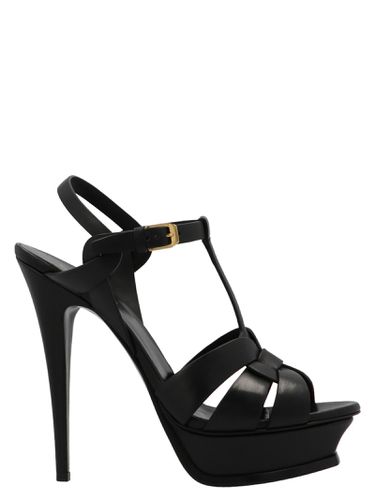 Tribute Leather Sandals - Saint Laurent - Modalova