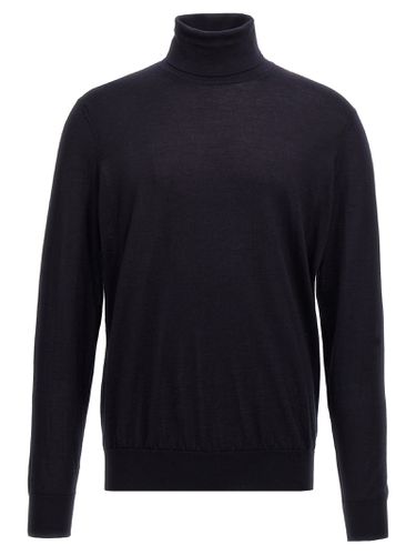 Silk Cashmere Turtleneck Sweater - Zegna - Modalova