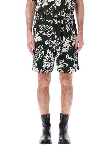 Sacai Floral Print Shorts - Sacai - Modalova