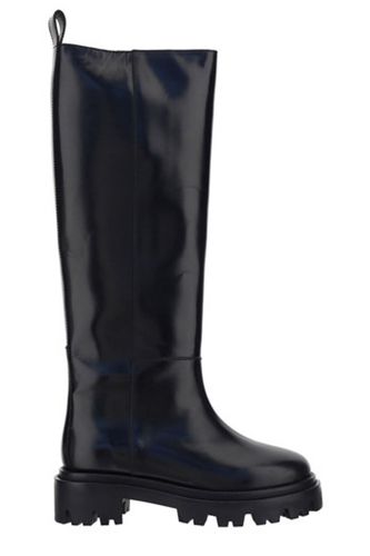 Rounded-toe Calf-length Boots - Isabel Marant - Modalova