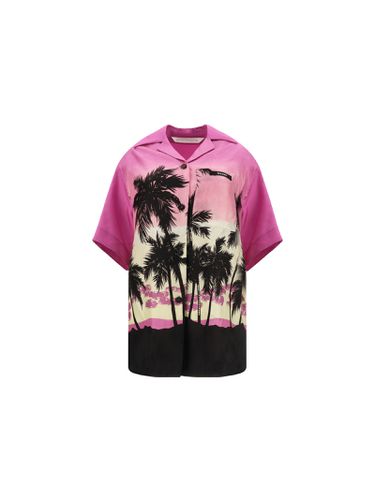 Palm Angels Sunset Print Shirt - Palm Angels - Modalova