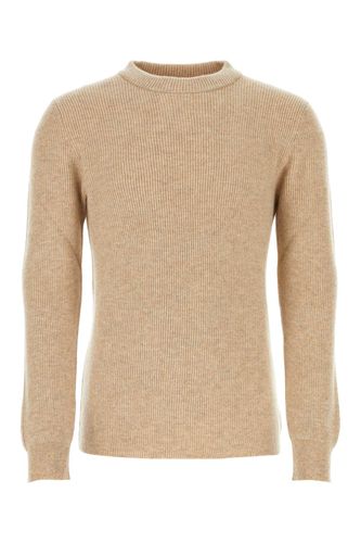 Beige Cashmere Sweater - Johnstons of Elgin - Modalova