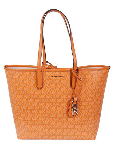 Eliza All-over Logo Printed Large Tote Bag - Michael Kors - Modalova