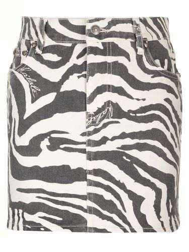 Zebra Mini Skirt - Rotate by Birger Christensen - Modalova