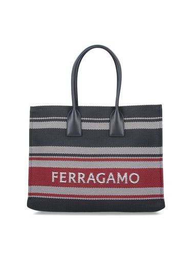 Ferragamo Logo Tote Bag - Ferragamo - Modalova