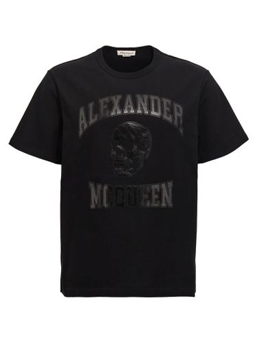 Logo Print T-shirt - Alexander McQueen - Modalova