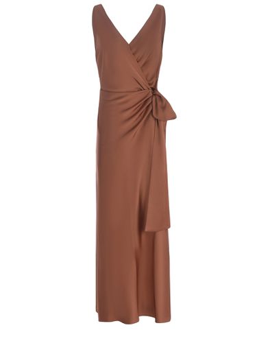 Long Dress volpicella Made Of Satin - Pinko - Modalova