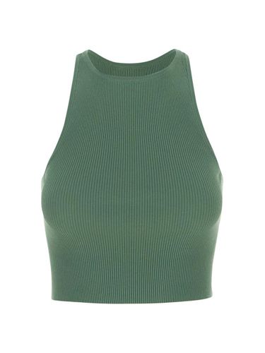 Ribbed-knit Halterneck Tank Top - Max Mara - Modalova